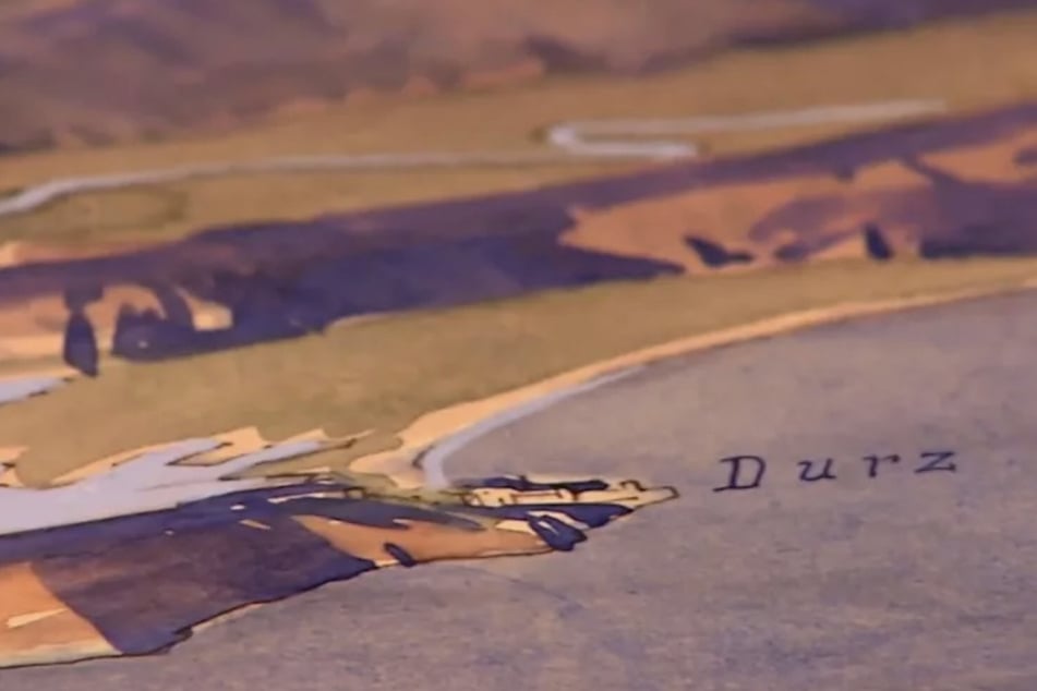 Das Bild wurde einst vom Künstler Michael Zeno Diemer gemalt.