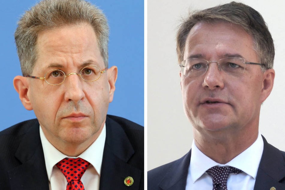 Hans-Georg Maaßen (l) wird Gunther Adler (r) als Staatssekretär beerben.