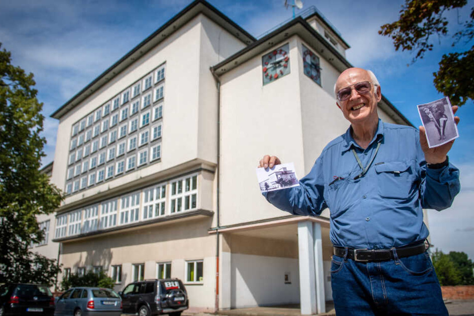 Gerald Lompa (74) wohnt in Südafrika und kehrt dieser Tage in seine alte Heimat zurück. Hier besucht er die Diesterwegschule.