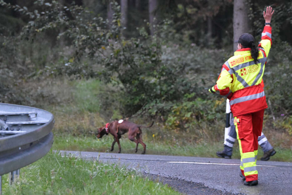 Zahlreiche Einsatzkräfte auf zwei und vier Beinen waren im Einsatz, um den Senior zu finden.