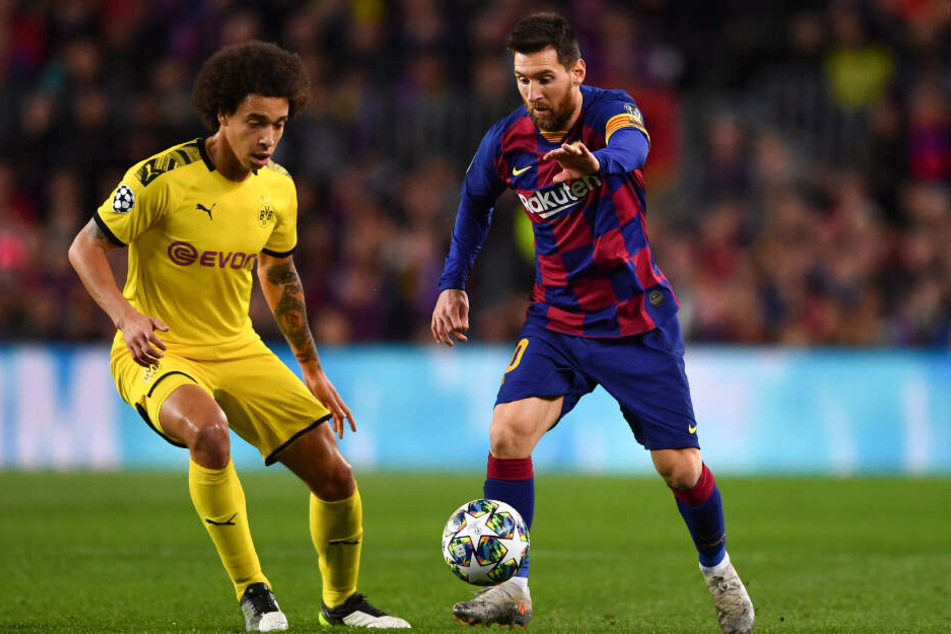 Weder Axel Witsel noch Lionel Messi werden Dienstagabend die Champions-League-Hymne auf dem Platz hören können. Beide sind derzeit verletzt.