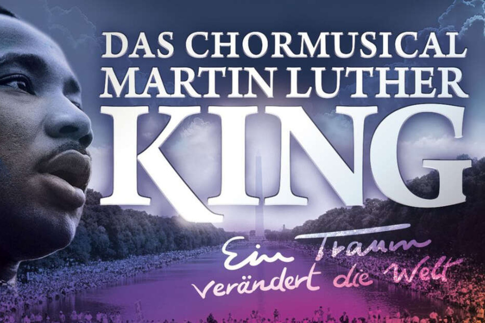 Das Musical "Ein Traum verändert die Welt" soll den Zuschauern Kings Motivation und seine Träume näher bringen.