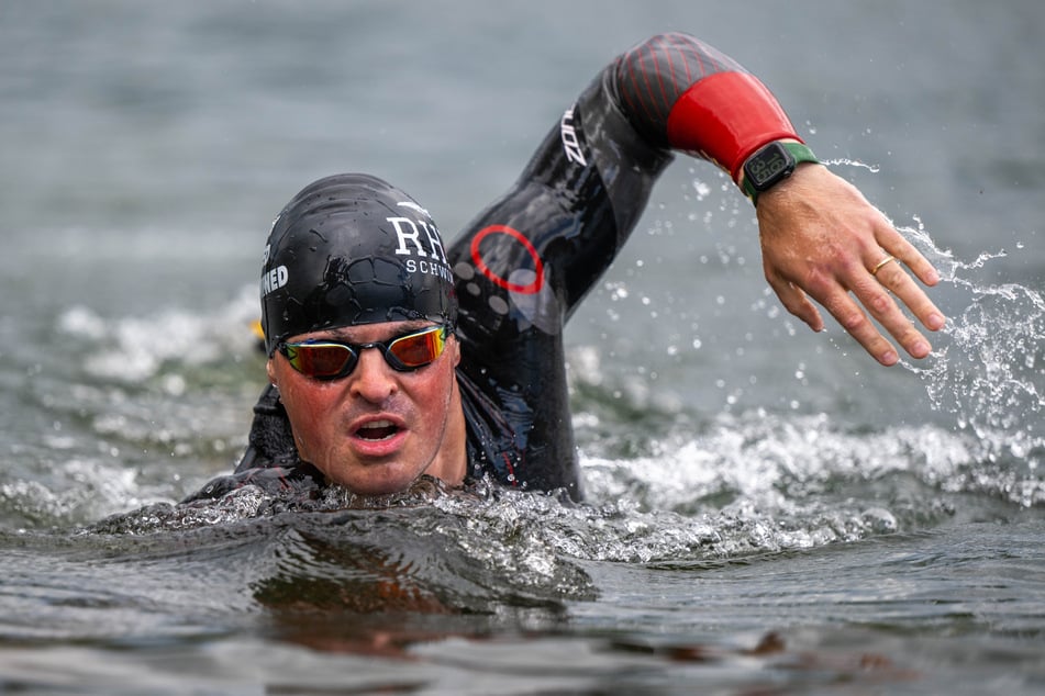 Kurzstrecke ist nichts für Extremschwimmer Joseph Heß. Der Dresdner blüht im Wasser erst auf langen Distanzen auf. (Archivfoto)