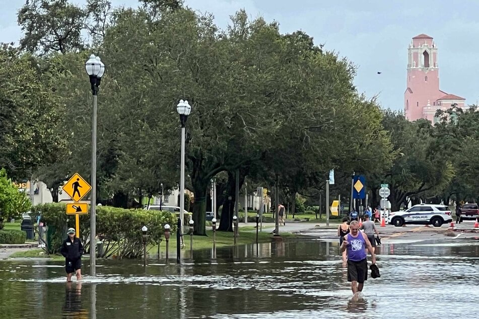 Hurricane Idalia sweeps Florida to Georgia after "catastrophic flooding"
