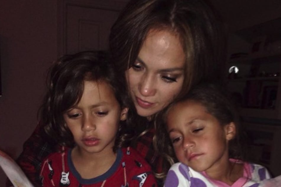 Jennifer Lopez shared a sweet throwback of her twins Emme and Max whom she shares with ex-husband, singer Marc Anthony.