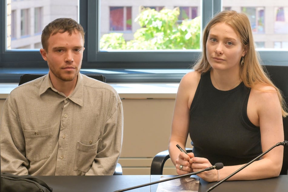 Jakob Beyer (30) und Maike Grunst (23) meinen, aus Notwehr gehandelt zu haben.