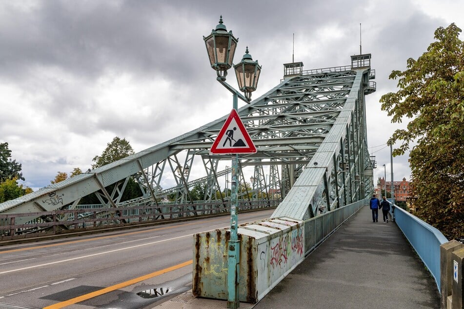 Am Blauen Wunder zwischen Dresden-Loschwitz und Blasewitz wird in den kommenden Jahren viel gebaut werden.