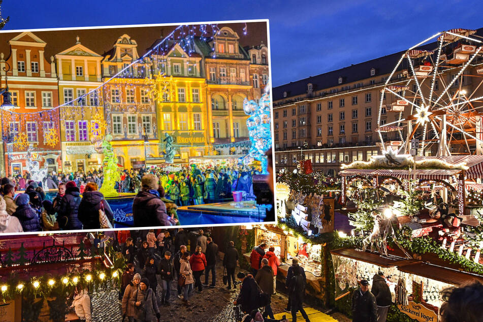 Dresden: Weihnachtsmarkt-Ranking: Polnisches Poznan schlägt Dresdner Striezelmarkt!