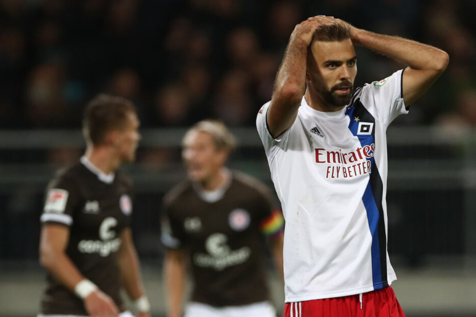 Lukas Hinterseer konnte die Derby-Pleite kaum fassen.