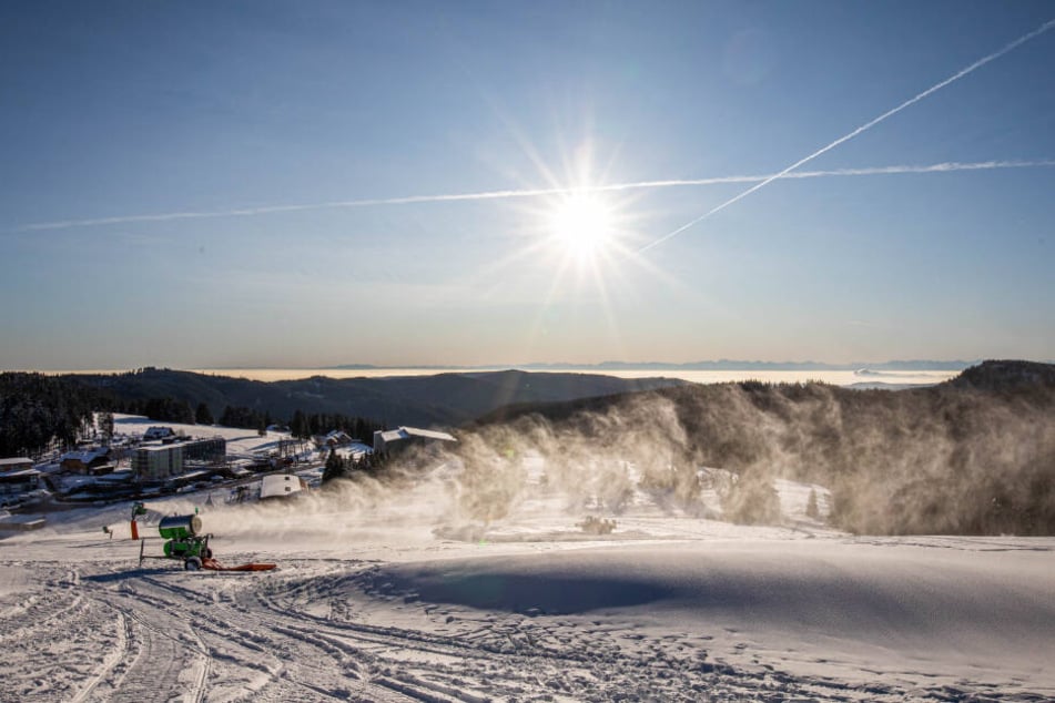 Auf dem Feldberg liegt nicht genug Schnee. (Archivbild)