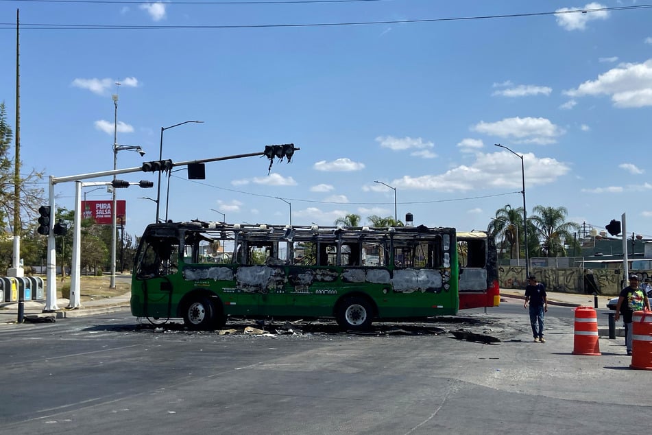In Guadalajara im Bundesstaat Jalisco ist es zu heftigen Unruhen gekommen.