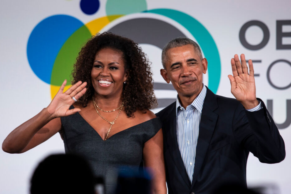 Seitdem ihre Töchter aus dem Haus sind, kann Michelle endlich wieder mehr Zeit mit ihrem Mann Barack verbringen.