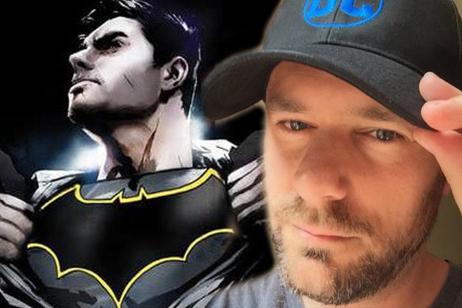 Autor Tom King und Comic-Held Batman.