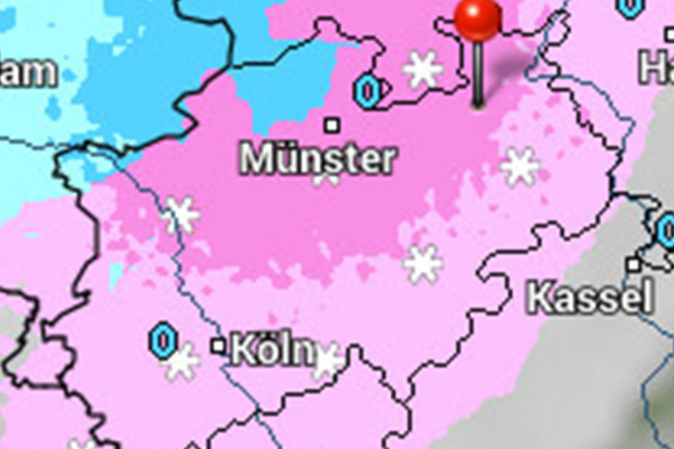 Am Sonntagvormittag könnte es sogar noch mehr schneien.