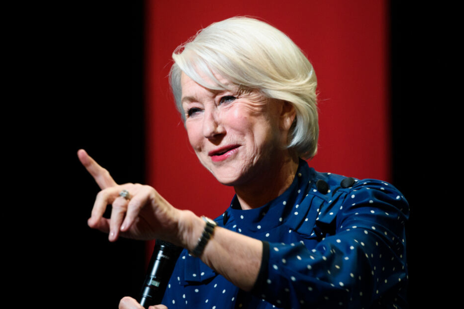 Schauspielerin Helen Mirren spricht bei der 70. Berlinale.
