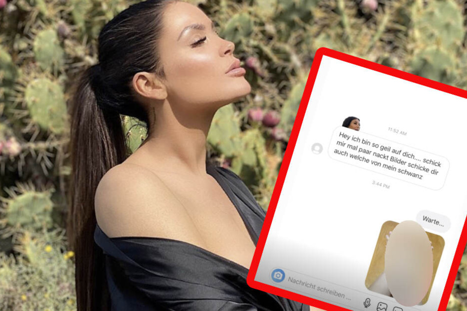 Janine Pink wird nach Nacktbildern gefragt und hat clevere Antwort parat