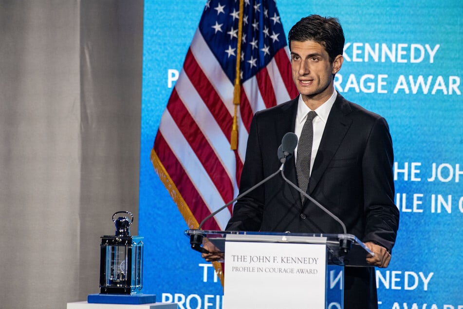Jack Schlossberg's stance on US weapons transfers to Israel comes under scrutiny