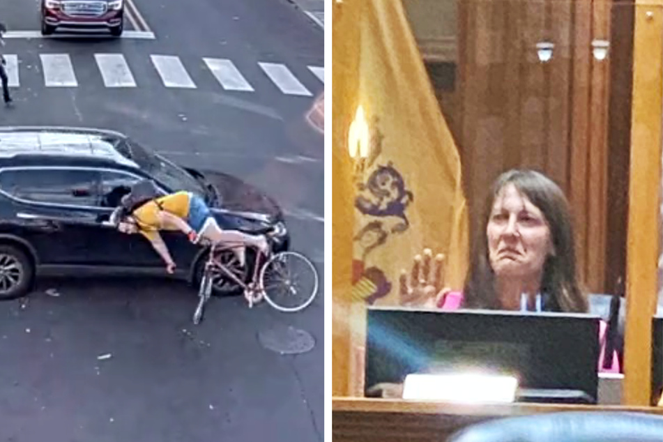 Jersey City councilwoman Amy DeGise has been facing mounting pressure from residents to resign after a video of her vehicle in a hit-and-run went viral.