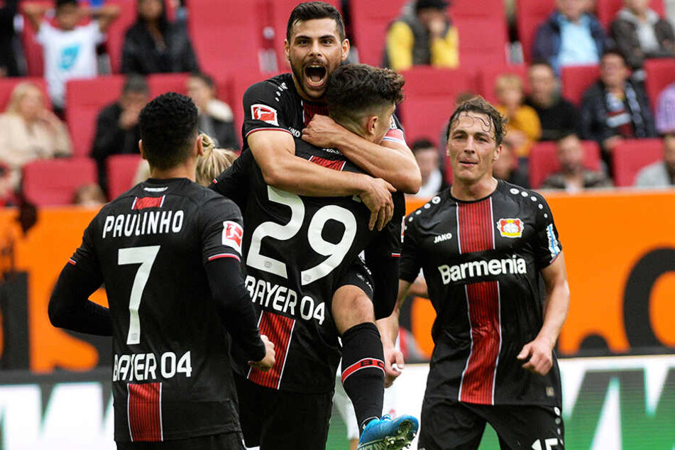Bayer Leverkusen hat die deutliche 0:4-Packung in Dortmund und das 1:2 gegen Lok Moskau mittlerweile verkraftet und die letzten zwei Spiele deutlich gewonnen.