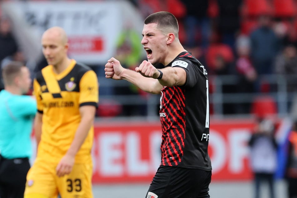 Mladen Cvjetinovic (22) machte sich bei Drittligist Ingolstadt einen solchen Namen, dass ihn Kiel für die 2. Liga einkaufte - und jetzt nach Cottbus ausleiht.