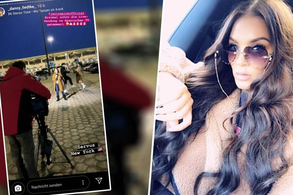 Im spanischen TV: Janine Pink crasht Live-Sendung
