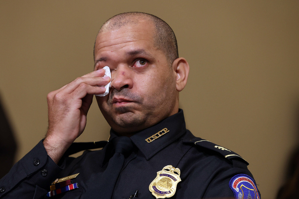 Capitol Police officer Aquilino Gonell also testified about the January 6 Capitol attack.