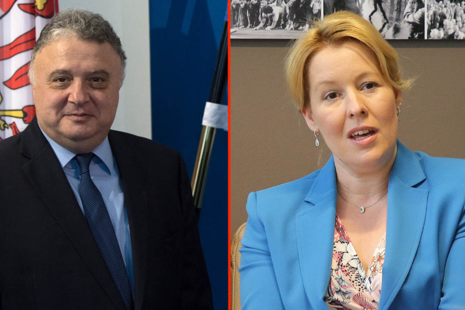 Bundesfamilienministerin Franziska Giffey (SPD) und Jeremy Issacharoff (63), Israels Botschafter in Deutschland, üben Kritik.