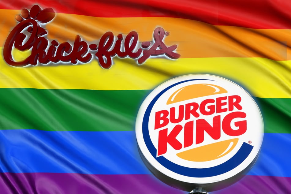 The two food chains seem to be in direct opposition over LGBTQ+ rights.