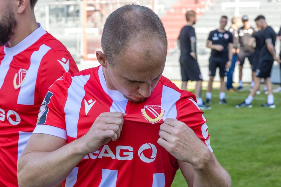 Tobias Hasse (29) ist der dienstältester Energie-Akteur im Energie-Kader und bekommt heute das Vertrauen in der Startelf.