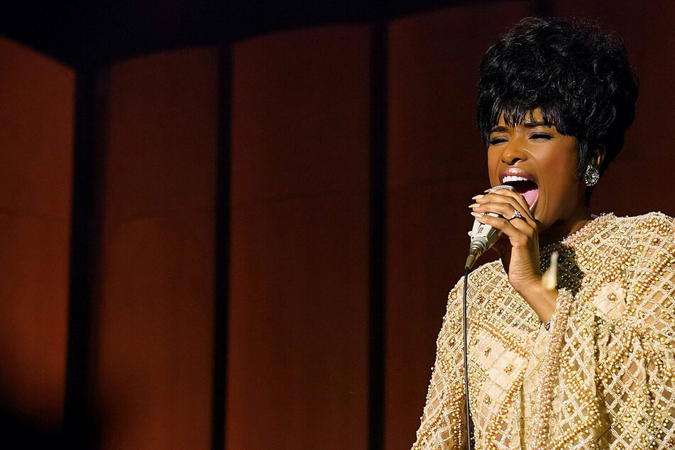 Jennifer Hudson stars as the late Aretha Franklin in the biopic Respect.