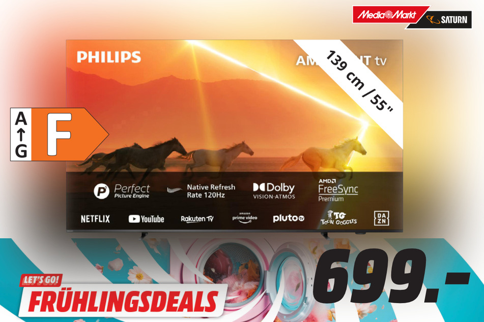 55-Zoll Philips-Fernseher für 699 Euro.