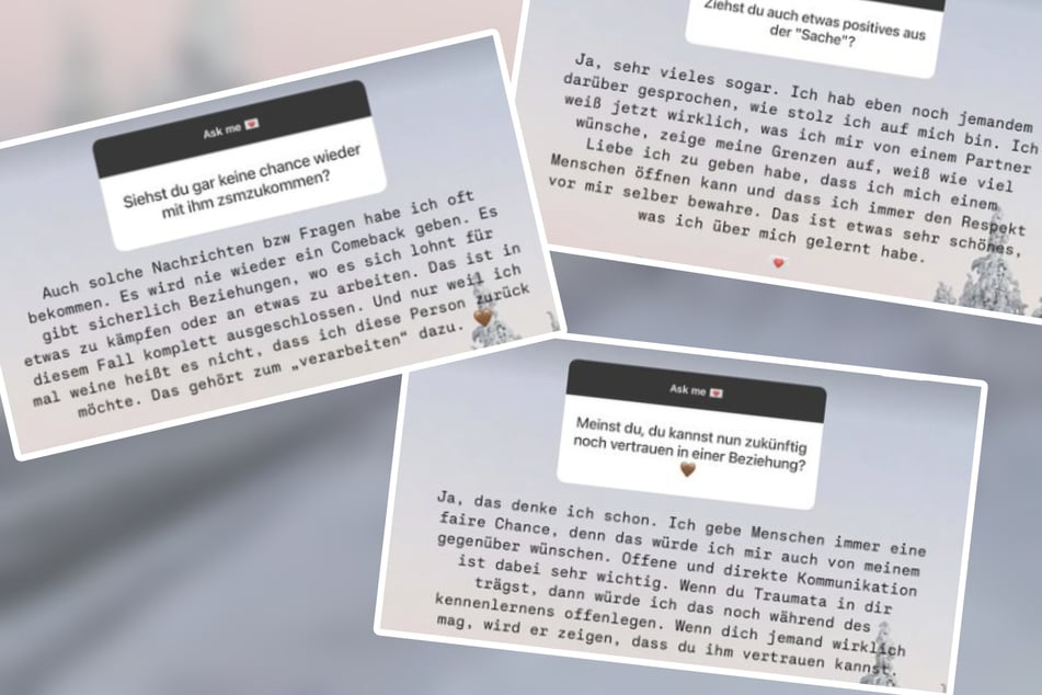 In ihrer Instagram-Story hat Gerda Lewis noch einmal einige Details zum Ende ihrer Beziehung mit Jannik Kontalis (28) preisgegeben.