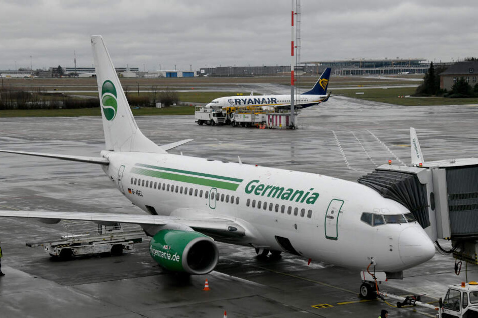 Die Fluggesellschaft Germania hat Insolvenz beantragt (Symbolbild).