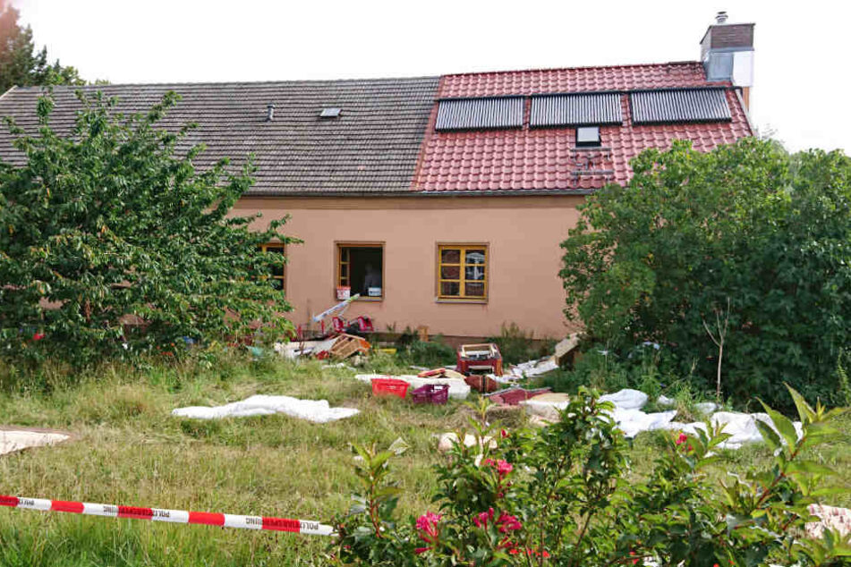 In diesem Haus in Alt Rehse in Mecklenburg-Vorpommern geschah die Tat.