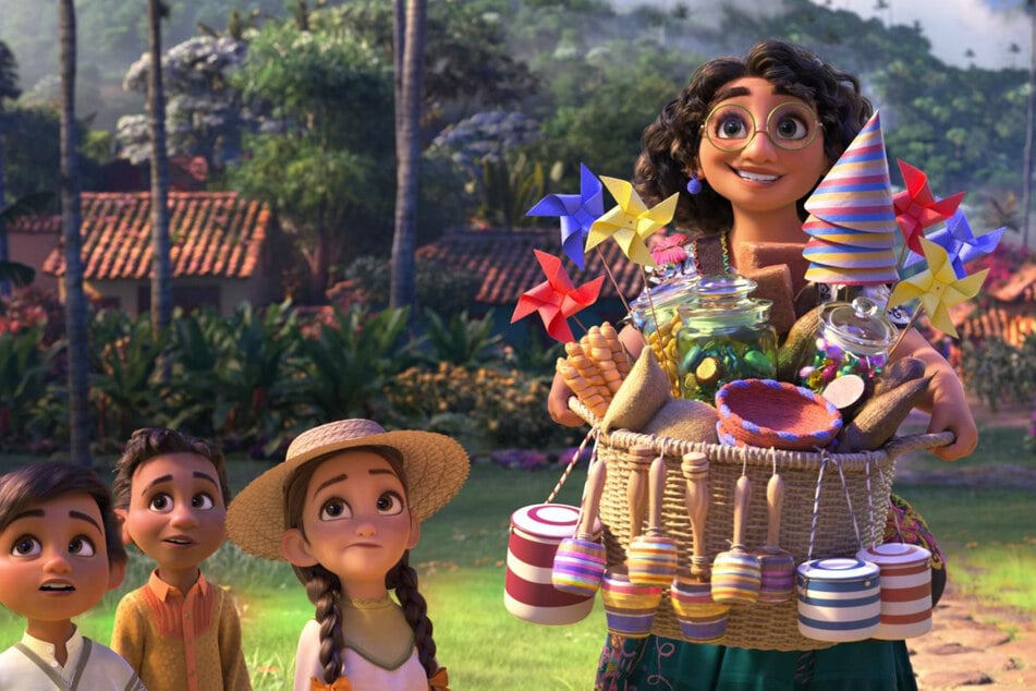 Mirabel (rechts) ist die Hauptrolle im Disney-Streifen "Encanto".