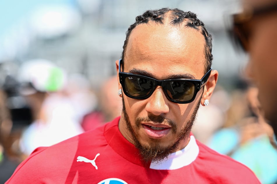 Ferrari-Fahrer Lewis Hamilton (40) erwischte beim Großen Preis von Kanada ein Murmeltier.
