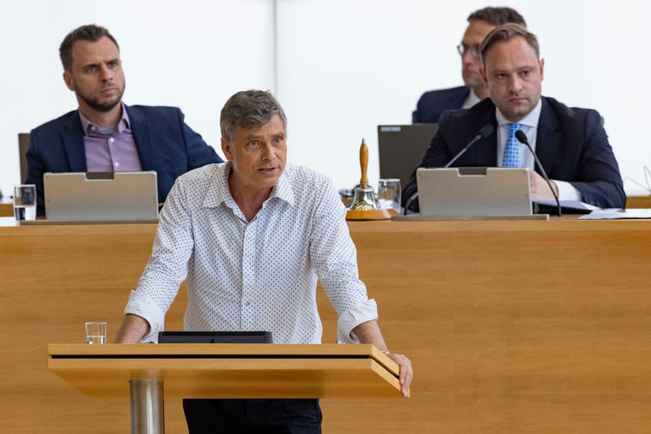 Der Landtagsabgeordnete Thomas Löser (54, Grüne) wirft der Staatsregierung eine ungenügende Versorgung der Betroffenen vor. (Archivfoto)