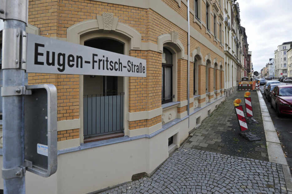 Die Tat passierte in der Eugen-Fritzsch-Straße in Plauen.