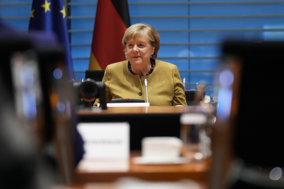 Bundeskanzlerin Angela Merkel (67, CDU) leitete am Dienstag die voraussichtlich letzte Kabinettssitzung im Kanzleramt.