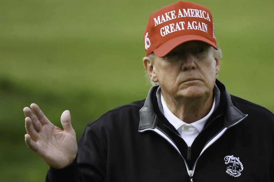 Trump to fly to Scotland to visit mother's homeland amid protests