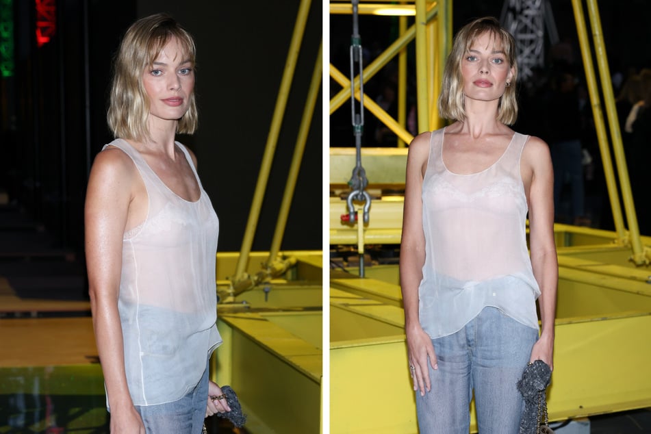 Bei der Pariser Fashion Week war Margot Robbie erst auf den zweiten Blick zu erkennen.