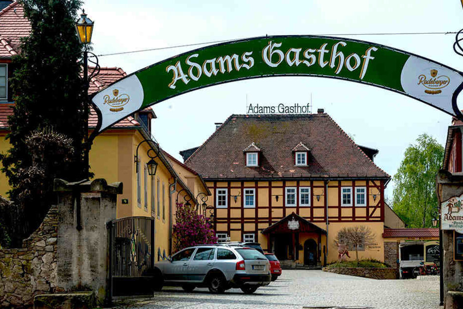 „Adams Gasthof“ in Moritzburg kann auf eine über 300-jährige Schanktradition 
blicken.
