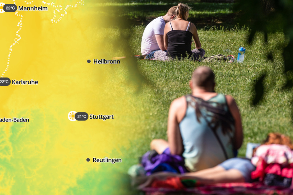 Die Baden-Württemberger dürfen sich über sommerliche Temperaturen freuen.