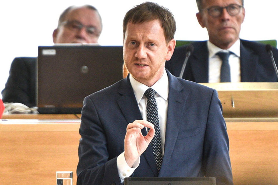 Sachsens Ministerpräsident Michael Kretschmer (44).
