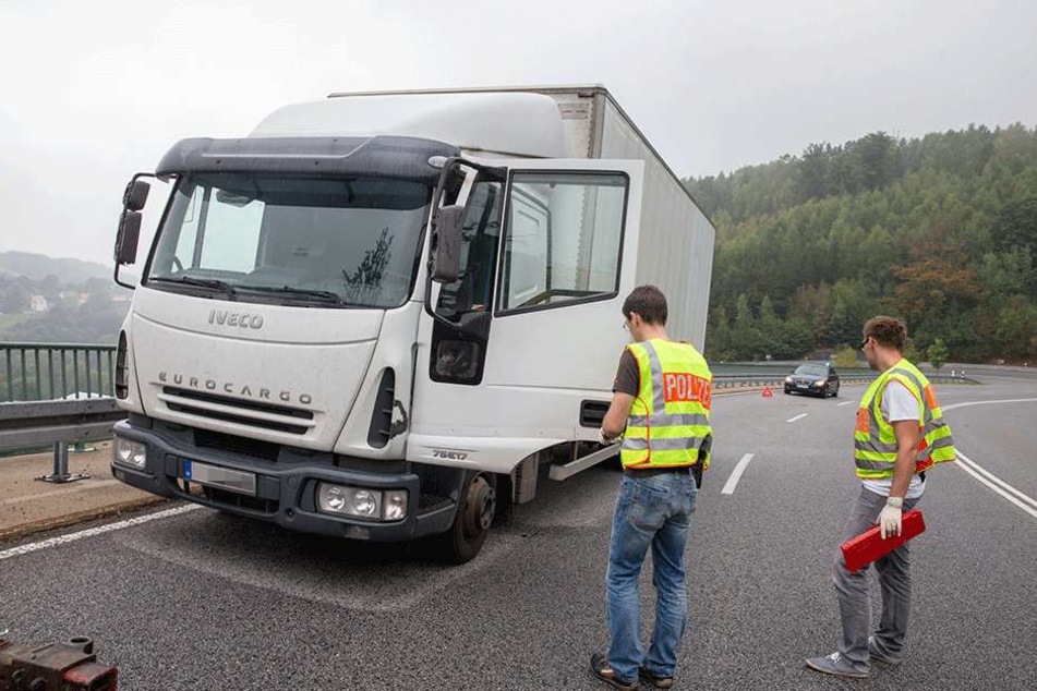 Im August 2015 wurde der Kleinlaster bei Geising gestoppt, auf dem 81 Flüchtlinge eingepfercht waren.