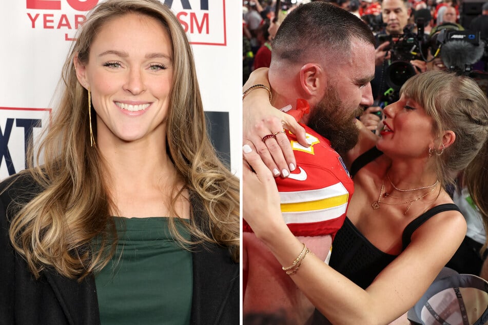 Kylie Kelce talks Taylor Swift and Travis Kelce romance in rare comments