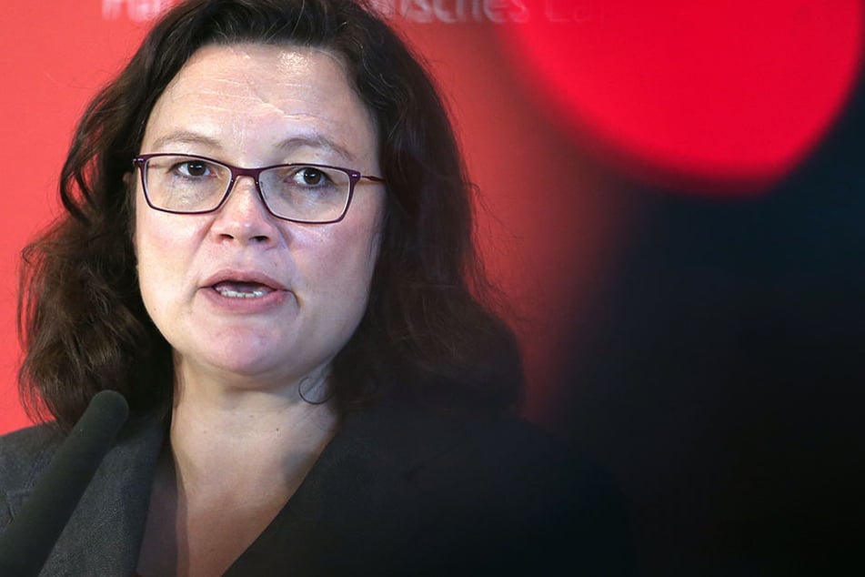 Die SPD-Vorsitzende Andreas Nahles ruft zurück an den Verhandlungstisch.