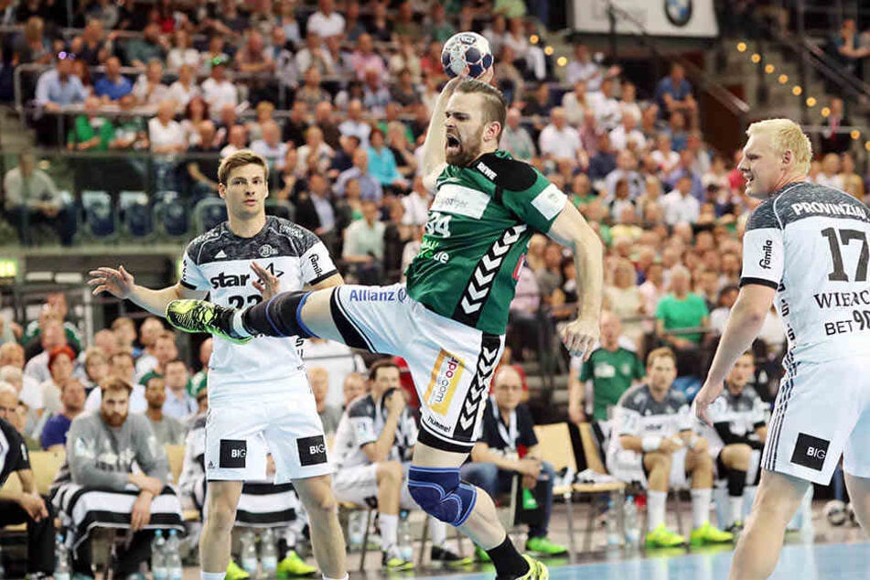 Der THW Kiel ging in der Arena Leipzig gegen den SC DHfK unter.