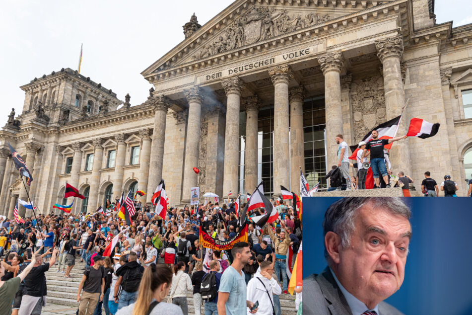 Kritik an Reichsflaggen: NRW-Innenminister nimmt Veranstalter in die Pflicht
