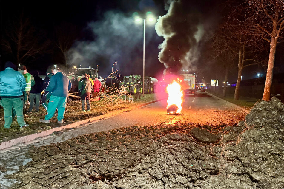 Eskalation bei Bauernprotesten in Magdeburg: Polizei erstattet Strafanzeigen!